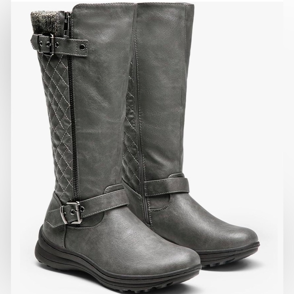 Gray Women's Winter Boots New in box